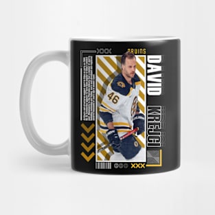 David Krejci Paper Poster Version 10 Mug